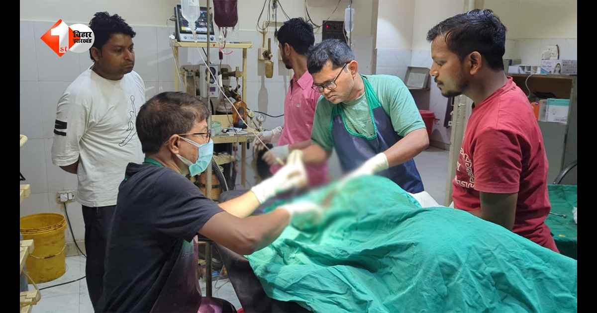 बिहार में बेखौफ अपराधियों का आतंक: घर में घुसकर महिला का काटा गला, हालत गंभीर
