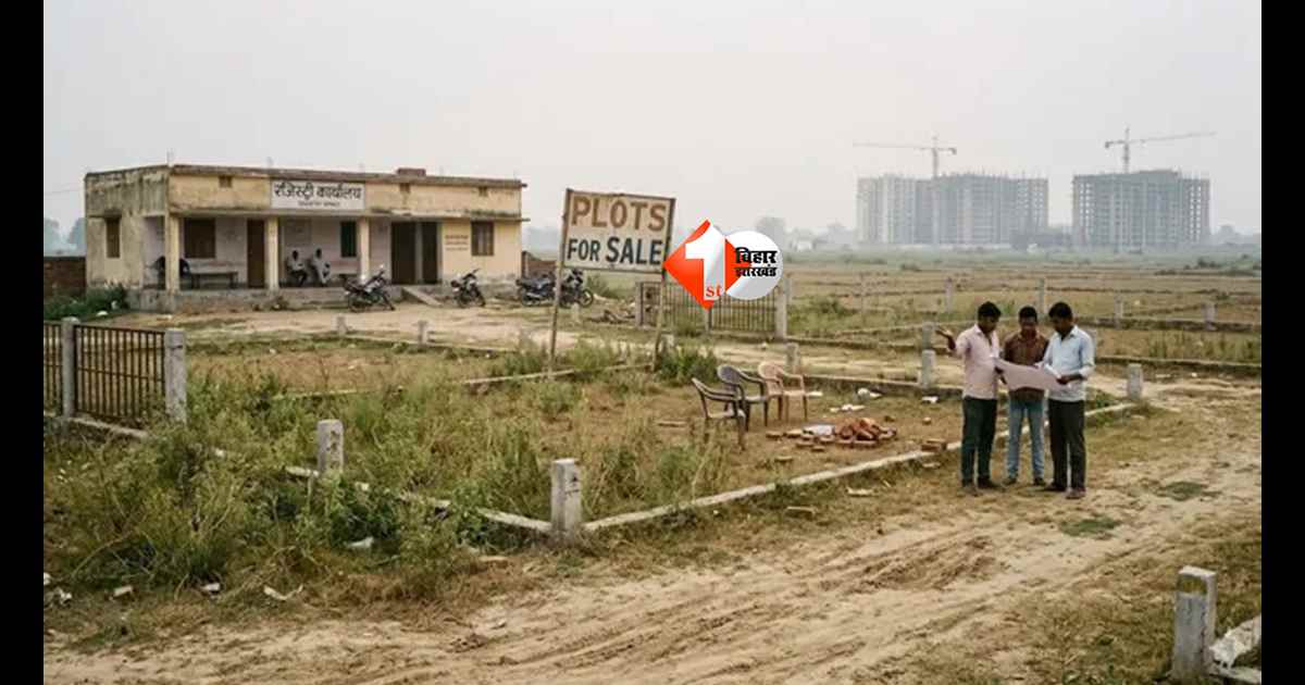 Bihar News : पटना में जमीन बाजार क्यों हुआ ठप? सैटेलाइट टाउनशिप ने मचाया भूचाल; रजिस्ट्री 70% गिरी; 9 प्रखंडों में खरीद-बिक्री पर रोक