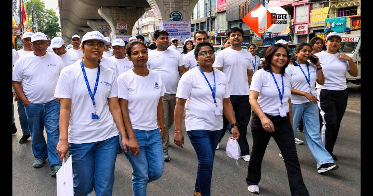 Paras Health walkathon Patna