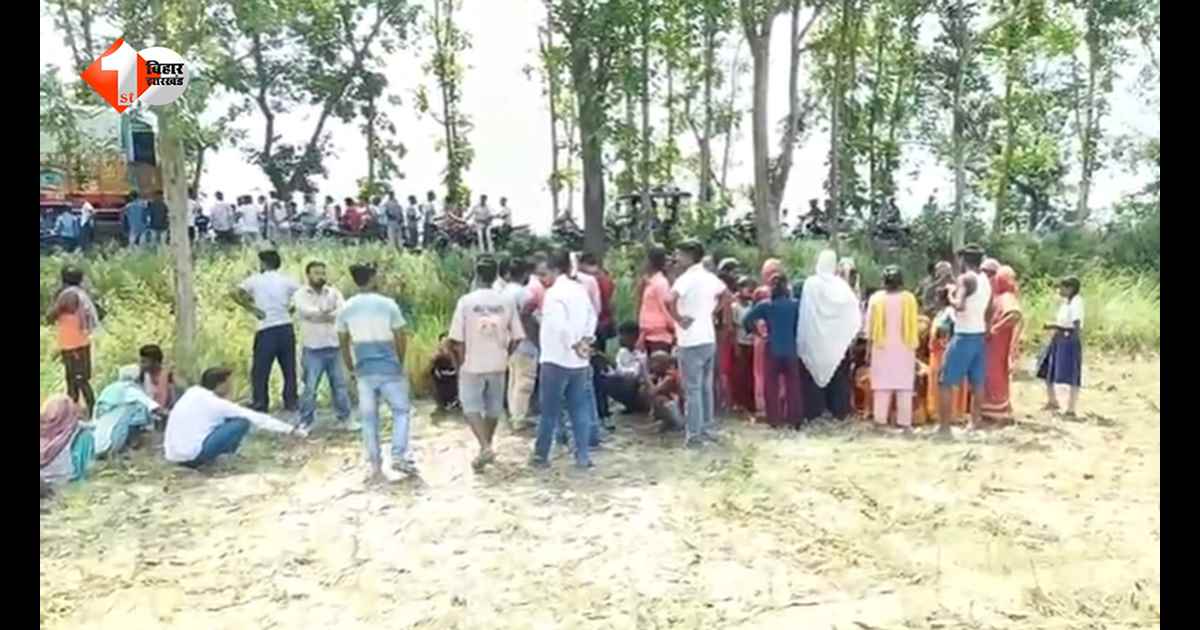 हरसिद्धि-छपवा रोड पर युवक की हत्या से सनसनी, मक्का खेत में मिला शव; जांच में जुटी पुलिस