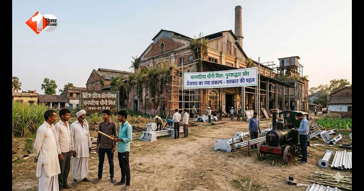 30 साल से बंद पड़ी चनपटिया चीनी मिल फिर होगी चालू? सरकार ने तेज की तैयारी, जानिए क्या है नया अपडेट