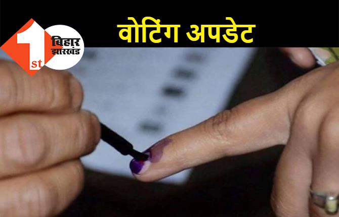 बिहार चुनाव : दोपहर 1 बजे तक 34.64 फीसदी वोटिंग, जानिए कहां कितने वोट पड़े
