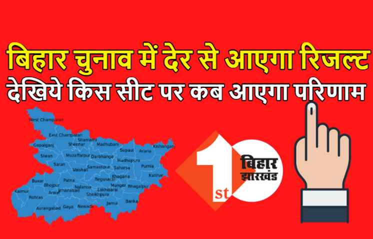 बिहार में अमेरिका जैसा करना होगा लंबा इंतजार, आधी रात को आएंगे चुनाव के नतीजे