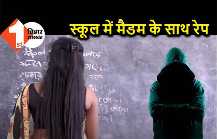 स्कूल में मैडम के साथ शिक्षक ने किया रेप, कोरोना के कारण नहीं आये थे दूसरे स्टाफ