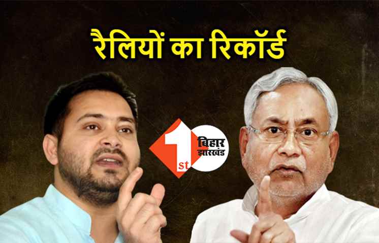 चुनावी जनसभाओं में तेजस्वी ने नीतीश को पछाड़ा, नेता प्रतिपक्ष ने की 251 रैलियां