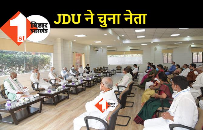 JDU के नेता चुने गए नीतीश कुमार, अब NDA का नेता चुने जाने की औपचारिकता बाकी