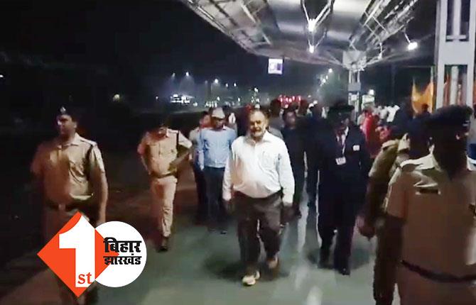 सुपौल रेलवे स्टेशन का समस्तीपुर DRM ने किया निरीक्षण, व्यापार संघ ने की लंबी दूरी की ट्रेन चलाने की मांग
