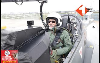 PM मोदी ने तेजस फाइटर जेट में भरी उड़ान, सामने आईं तस्वीरें; बोले- हम विश्व में किसी से कम नहीं हैं