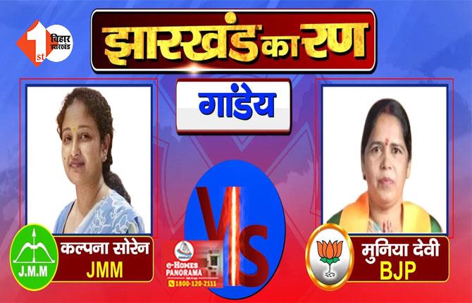 Jharkhand Assembly Elections Result 2024: झारखंड में BJP कैंडिडेट से रुझानों में CM की पत्नी पीछे, मुनिया देवी ने बनाई बढ़त 