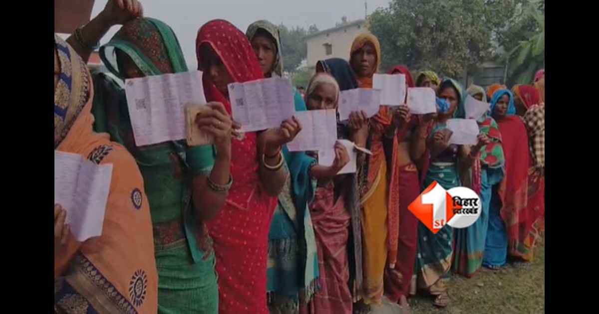Bihar Assembly Election 2025 : फाइनल चरण में सुबह 9 बजे तक इतने प्रतिशत वोटरों ने डाले वोट; जानिए कौन सा जिला रहा सबसे आगे 