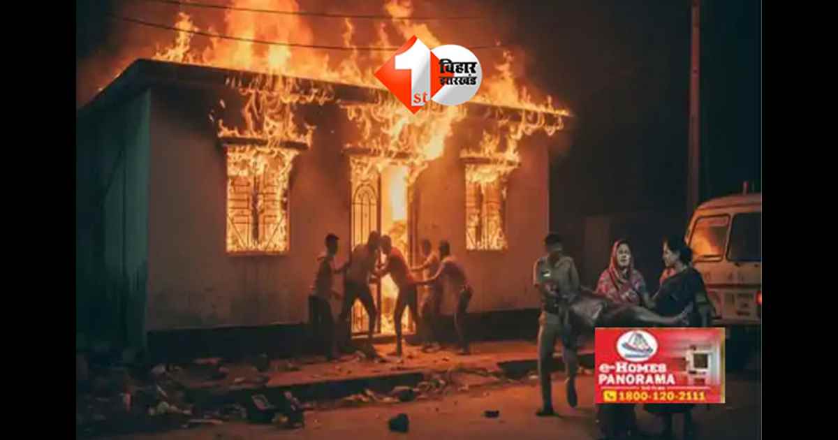 Katihar teacher burning case : कटिहार में पत्नी ने शिक्षक पति को जिंदा जलाया, गंभीर हालत में अस्पताल में भर्ती
