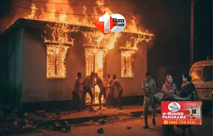 Katihar teacher burning case : कटिहार में पत्नी ने शिक्षक पति को जिंदा जलाया, गंभीर हालत में अस्पताल में भर्ती