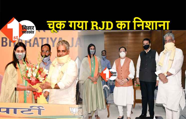 दिग्विजय बाबू की बेटी श्रेयसी सिंह पर RJD का निशाना चूक गया, बीजेपी में शामिल हुई, विधानसभा चुनाव लड़ेंगी, जानिये इनसाइड स्टोरी