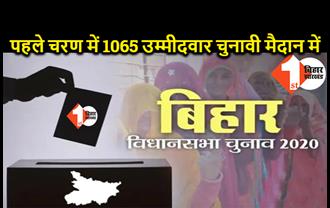 पहले चरण में दांव पर 1065 उम्मीदवारों की किस्मत, सबसे अधिक 28 पालीगंज में और कटोरिया में सबसे कम 5 कैंडिडेट्स