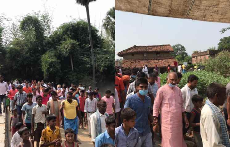 पूर्व मंत्री अनिल कुमार ने टिकारी विधानसभा के कई गांवों में चलाया जनसंपर्क अभियान