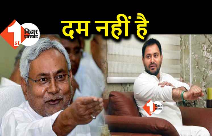 सीएम नीतीश ने विपक्ष को बताया कमजोर, बोले- दूसरे लोगों में दम नहीं है, मुझपर भरोसा कीजिये
