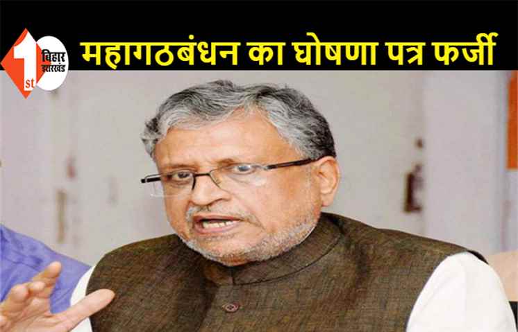 बिहार में जमीन हड़पने वाले किसान की कर रहे बात, महागठबंधन पर किसानों को नहीं हैं भरोसा 