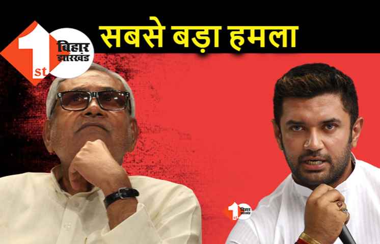 चिराग पासवान का नीतीश पर सबसे बड़ा हमला- शराब माफियाओं से सांठगांठ कर पैसे बना रहे हैं मुख्यमंत्री