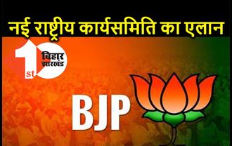 BJP की नई राष्ट्रीय कार्यसमिति का एलान, बिहार के इन नेताओं को मिली जगह