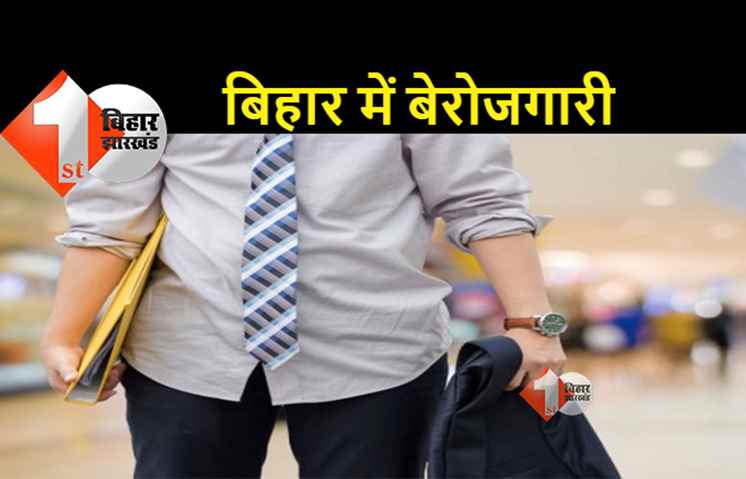 बेरोजगारी में बिहार छठे नंबर पर, सीएमआईई ने जारी की रिपोर्ट