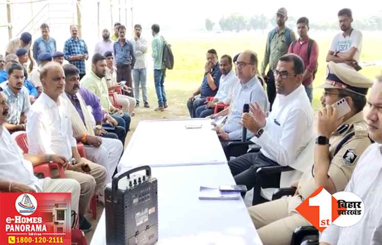 धू-धू कर जलेगा दशानन: पटना के गांधी मैदान में रावण दहन की तैयारी शुरू, कमिश्नर ने की अहम बैठक