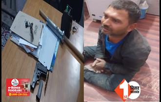 बिहार : डायल 112 टीम का बड़ा एक्शन, पिस्टल और गोली के साथ युवक को किया गिरफ्तार