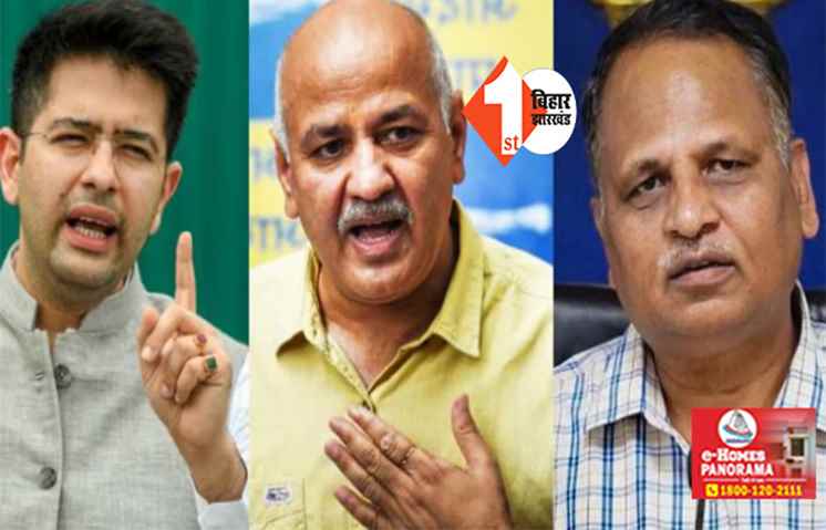 AAP के त्रिमूर्ति  के लिए फैसले का दिन : सिसोदिया, सत्येंद्र जैन और राघव चड्ढा से जुड़ा है मामला 