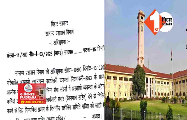प्रमोशन लिस्ट तैयार करने को गठित हुई स्क्रीनिंग कमिटी, ACS और CS को बनाया गया प्रेसिडेंट 