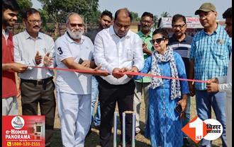 पनोरमा स्पोर्ट्स सीजन 6: अंडर 16 बालक वर्ग क्रिकेट प्रतियोगिता का शुभारंभ, संजीव मिश्रा ने किया उद्घाटन
