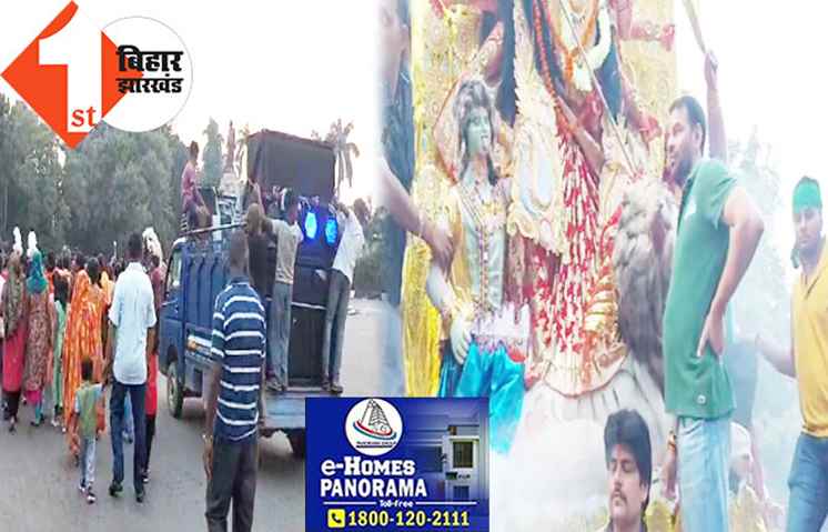 नियमों की धज्जियां उड़ा कर लालू के मंत्री बेटे ने विसर्जन यात्रा में डीजे बजाया, सीएम आवास-राजभवन के सामने से गुजरे, पुलिस अभी देख रही है