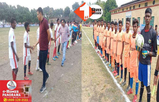 पनोरमा स्पोर्ट्स सीजन 6: कुमार घाट सहरसा ने सेंट मोसेस स्कूल को हराकर ओपन टू ऑल के क्वार्टर फाइनल मुकाबले में जगह बनाई