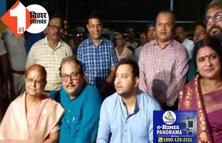 मनोज झा को साथ लेकर पटना में सरकारी कार्यक्रम में पहुंचे तेजस्वी यादव: ठाकुरों वाली कविता पर मनोज झा को शाबासी?