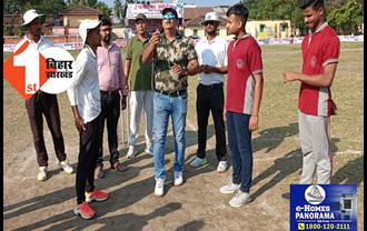 पनोरमा स्पोर्ट्स सीजन-6: क्रिकेट अंडर 16 बालक वर्ग प्रतियोगिता के फाइनलिस्ट टीम को संजीव मिश्रा ने दी बधाई