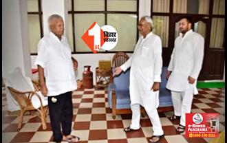 मुस्लिम नेताओं के साथ बैठक कर लालू से मिले CM नीतीश कुमार, आधे घंटे तक इस मुद्दे पर हुई बातचीत 