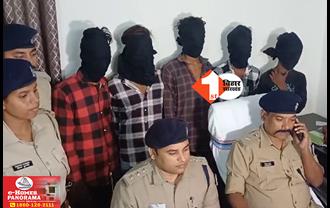 Muzaffarpur Crime News: पुलिस के हत्थे चढ़े लुटेरा गैंग के पांच शातिर बदमाश, हथियार और गोलियां बरामद