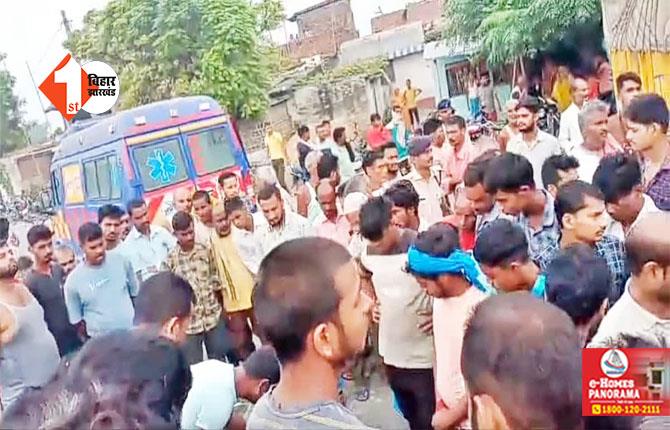 BIHAR NEWS : दुर्घटना के शिकार पिकअप को खींचकर ला रहा था क्रेन, ड्राइवर और खलासी की दर्दनाक मौत