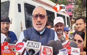 Giriraj Singh Attack: ‘हिंदुओं के खिलाफ टिप्पणी करने वालों की पिटाई हो’ गिरिराज बोले- पूजा पंडाल में हो गो मूत्र का छिड़काव