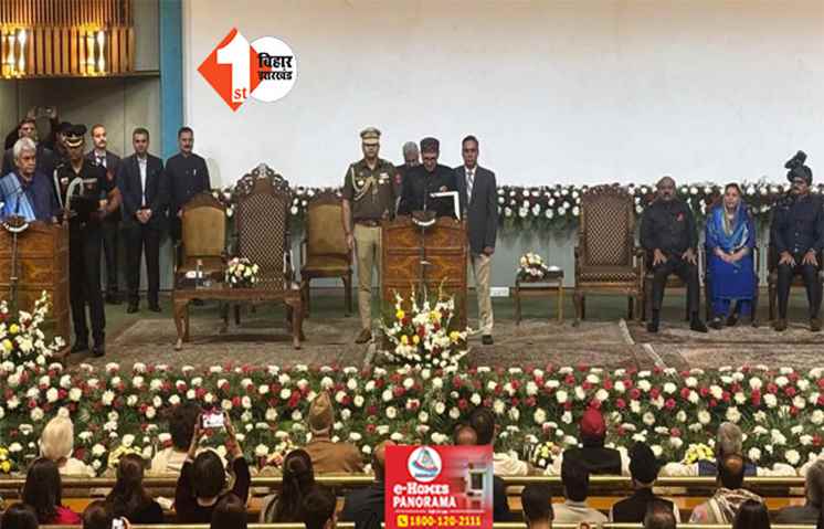 Omar Abdullah Oath : 'मैं उमर अब्दुल्ला...',  केंद्र शासित प्रदेश जम्मू-कश्मीर के पहले CMने ली शपथ, सुरिंदर सिंह चौधरी होंगे डिप्टी CM