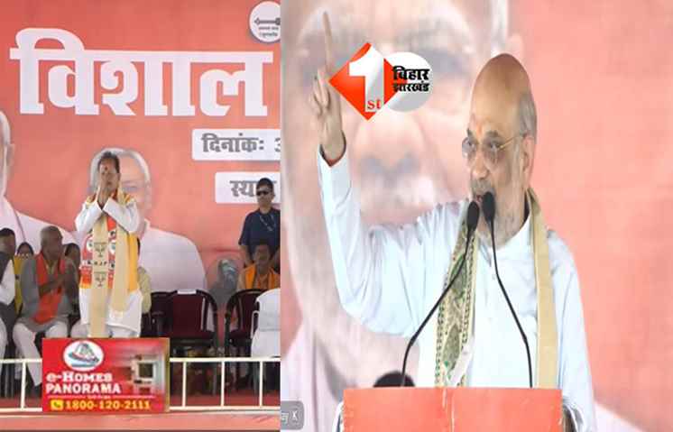 Bihar Election 2025 : 'विजय बाबू को विधायक बनाओं हम उनको बड़ा आदमी बनाने का काम करेंगे ....', गृह मंत्री अमित शाह ने दिए बड़े संकेत
