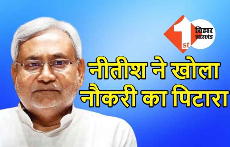 चुनावी साल में नीतीश ने खोला नौकरी का पिटारा, कई विभागों में 3647 पदों पर होगी बहाली