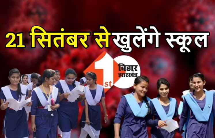 पटना में 21 सितंबर से स्कूल खोलने का आदेश, डीएम ने किया एलान