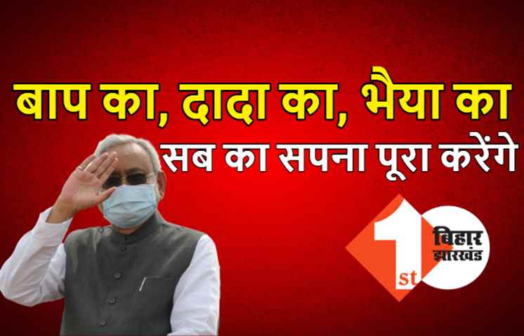 नीतीश के लिए JDU ने बनाया गैंग्स ऑफ वासेपुर वाला डायलॉग- बाप का, दादा का, भाई का...