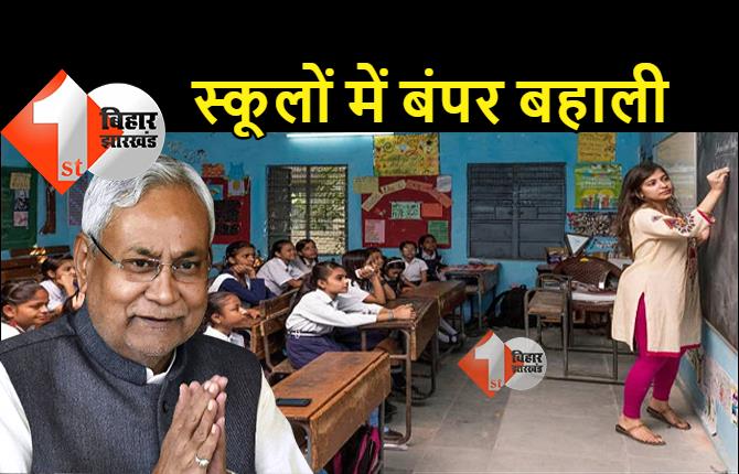 बिहार में बंपर बहाली: 46 हजार प्रधान शिक्षक और हेडमास्टर की होगी डायरेक्ट भर्ती, कैबिनेट की बैठक में लगी मुहर