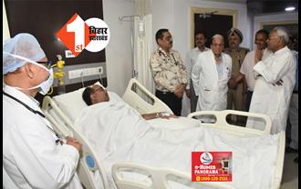 डेंगू संक्रमित हुए पटना के DM, सीएम नीतीश ने हॉस्पिटल पहुंच लिया हाल - चाल 