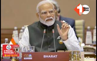 G- 20 में PM मोदी के संबोधन के दौरान लिखा दिखा ‘भारत’, जानिए क्या हैं इसका संकेत