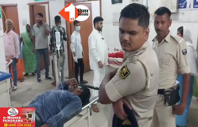 बिहार पुलिस और अपराधियों के बीच मुठभेड़, कुख्यात बदमाश मकरा को लगी गोली