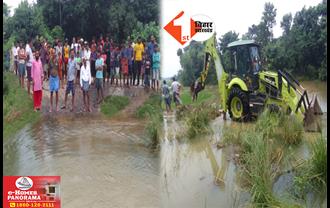 Bihar Flood News: बागमती नदी के तटबंध पर खतरा मंडराया, किसी भी वक्त हो सकता है ध्वस्त; बांध को बचाने में जुटे ग्रामीण