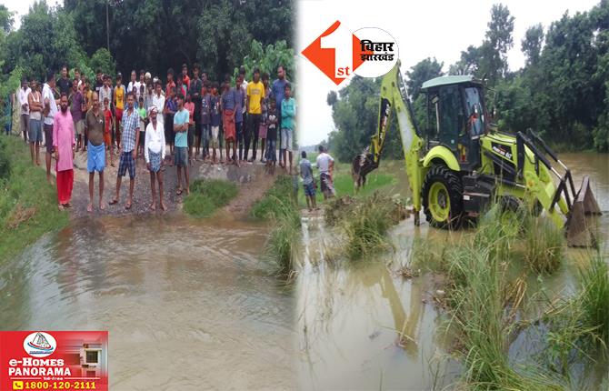 Bihar Flood News: बागमती नदी के तटबंध पर खतरा मंडराया, किसी भी वक्त हो सकता है ध्वस्त; बांध को बचाने में जुटे ग्रामीण