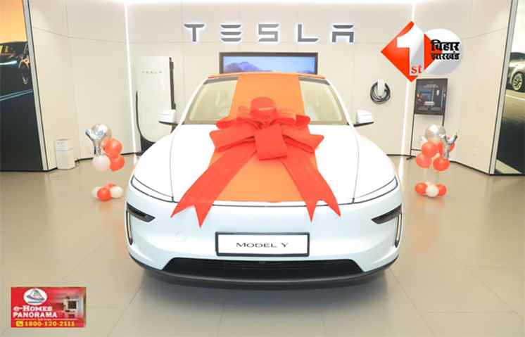 Tesla First Delivery in India