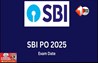 SBI PO Mains Exam 2025